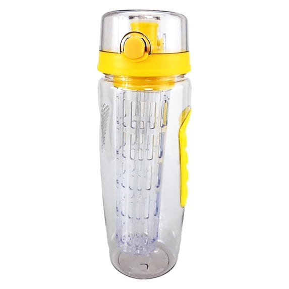 BMYJ 960ML Fruit Infuser Water Bottle with Strainer - Leakproof Gym, Beach & Cycling Cup for Juice, Infused Water & Outdoor Fitness | BPA-Free