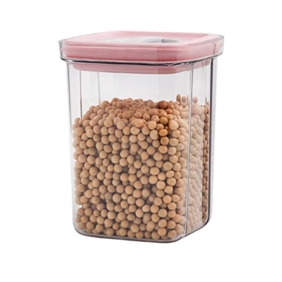 BMYJ Airtight Food Storage Containers Bpa Free Plastic Food Containers with Lids for Kitchen Pantry Organization Canisters Cereal, Rice, Pasta, Flour and Sugar Containers 600ml / 0.57qt
