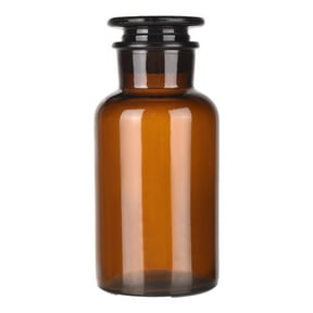 BMYJ Amber Glass Bottle with Stopper Dispensing Bottles for Homemade Extract Herbal Message Storage Bottle Or DIY Decoration,Labels for Homemade Vanilla Extract, Essential Oils, Herbal Medicine