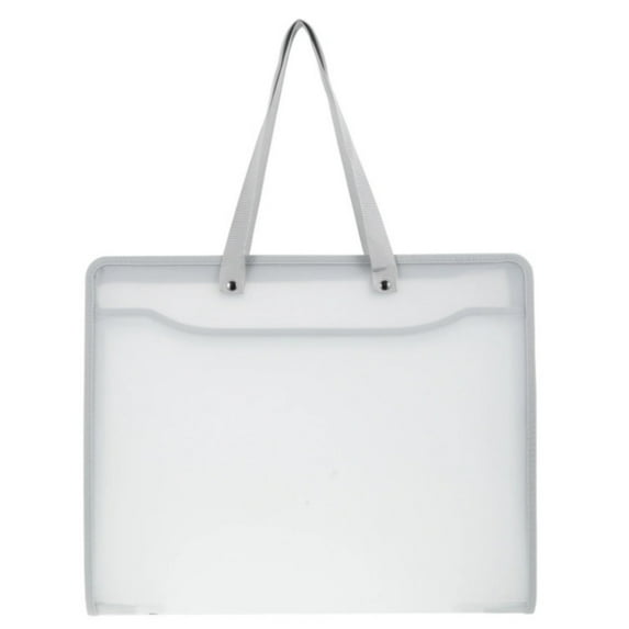 BMYJ Art Portfolio Bag with Zipper and Handle Storage for Artist Carrying Posters Canvas Artwork Protective Case Durable Transport Tool Creative Industry Essential