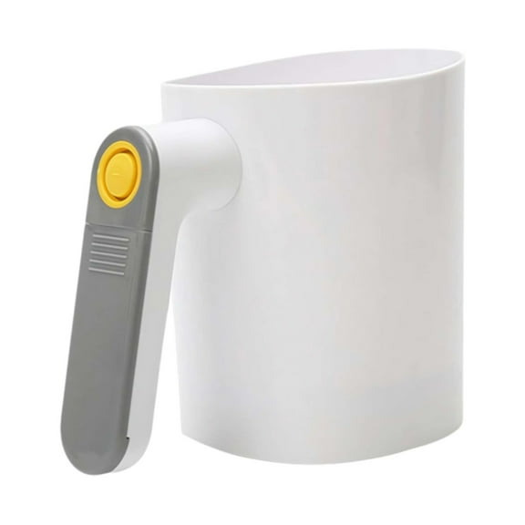 BMYJ Battery Operated Flour and Powder Shaker, Handheld Stainless Mesh Sifter in Convenient Cup Shape, for Evenly Dusting Flour, Sugar, Powdered Sugar, and Cocoa in Cooking and Baking