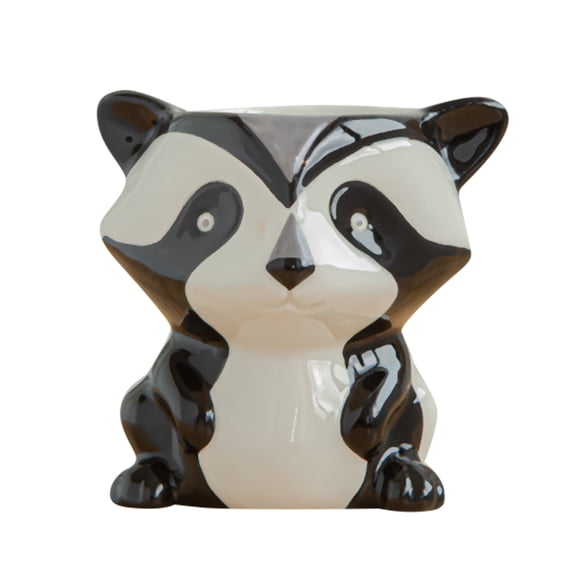 BMYJ Ceramic Animal Succulent Plant Pots - Cute Cactus Bonsai Planter with Drainage Holes for Indoor/Outdoor Decor, Creative Flower Containers for Home Office Gifts