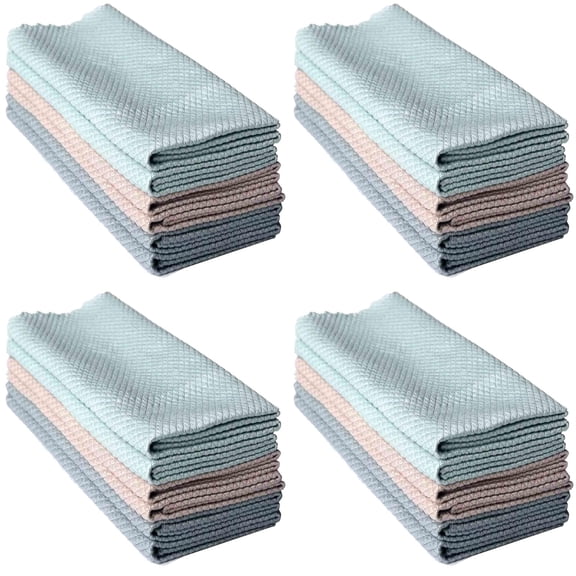 BMYJ Cleaning Supplies Kitchen Utensils Set 3PC Special Cloth for Glass Cleaning No Kitchen Grease Removal Tools Items Kitchen Dish Mirrors Easy Clean