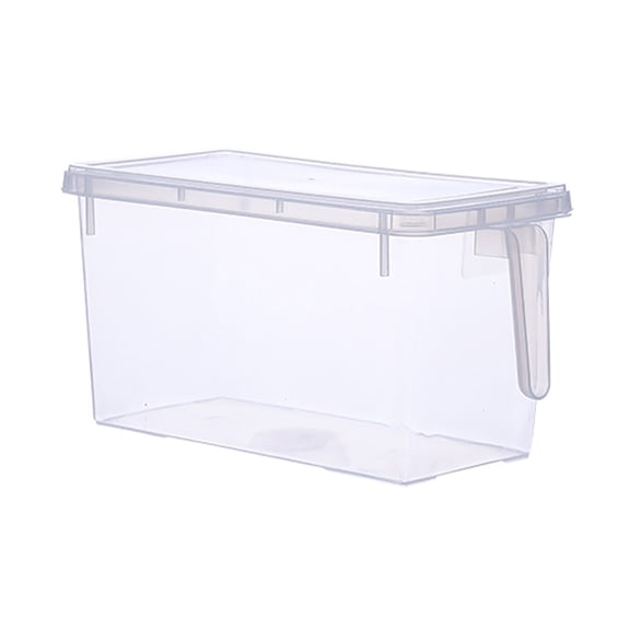 BMYJ Clear Refrigerator Organizer Bins with Lids and Handles Fruit and Vegetable Storage Containers for Fridge Fresh Food Plastic Produce Keepers for Berries Grapes Leftovers Pantry Organization