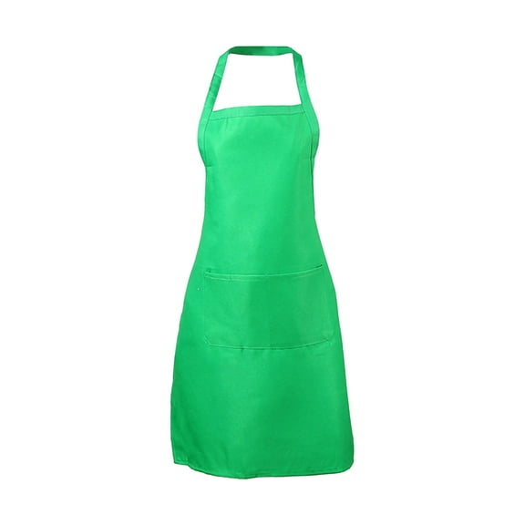 BMYJ Cooking Kitchen Apron with Pocket, Check Pattern Chef Apron Dress for Women, Men, and Adults, for Baking and Restaurant Use, Adjustable Neck Strap for Comfortable Fit