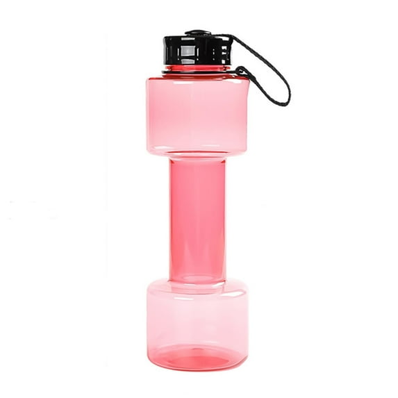BMYJ Dumbbell Water Bottle, Gym Workout Water Bottles Sports Fitness Exercise Gym Gift for Yoga Running Outdoors Cycling Camping Sports Lovers Men Women