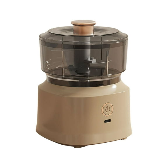 BMYJ Electric Garlic Chopper, Mini Portable Veggie Choppers, Garlic Grinder Masher Onion Chopper, Blender to Vegetable, Wireless Food Processor for Ginger, Chili, Fruit, Meat, etc
