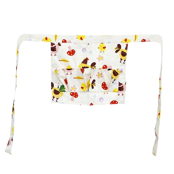 BMYJ Fashion Eggs Collecting Apron, Pockets Holds Chicken Farm Home Kitchen Holiday Cute Creative Fashion Aprons, Hen House Egg Gathering Vest with Multiple Pockets for Fresh Eggs ﻿