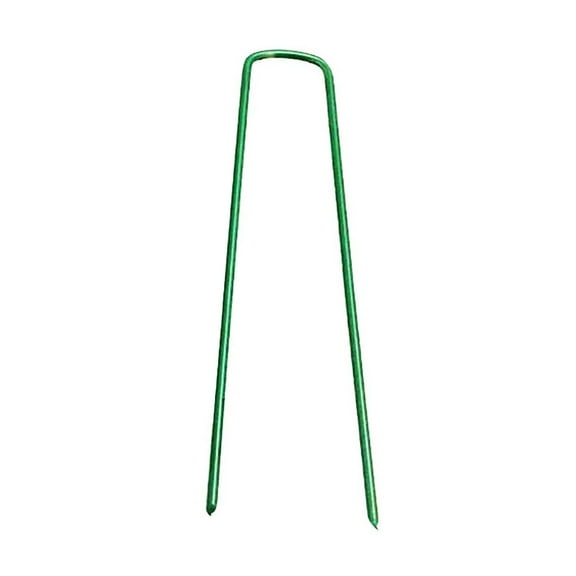 BMYJ Garden Landscape Staples, Garden Stakes Ground U Shaped Landscape Pins to Secure Lawn Fabrics Weed Barrier Covers Ground Cover and Landscaping