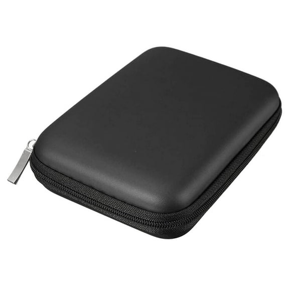 BMYJ Hard Drive Carrying Case Storage Organizer Bag Multi-Purpose Universal Carry Pouch Compatible with Western Digital WD Elements Seagate 