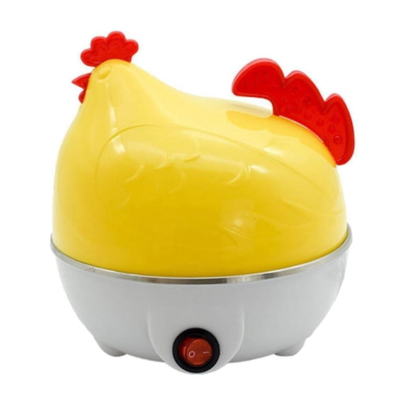 BMYJ Mini Breakfast Machine and Egg Cooker, Single Layer Egg Steamer for Kitchen, Small Household Appliance for Soft, Medium, Hard-Boiled Eggs, Easy Heating, Compact for Home, Office, Dorm