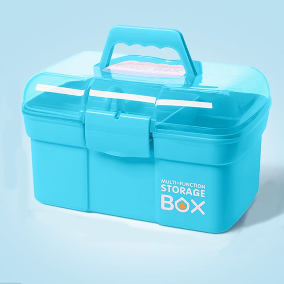 BMYJ Nail Polish Glue Storage Box Practical Multicolor Storage Box,Storage Box Toolbox Multipurpose Storage Case Nail Polish Storage Holder Large Nail Polish Glue