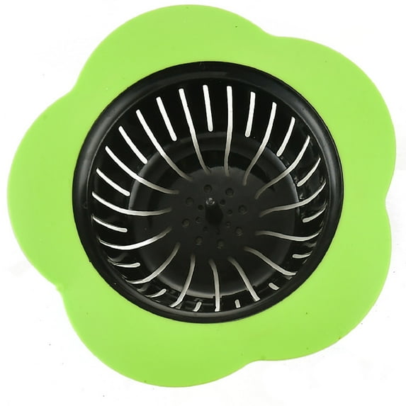 BMYJ Plastic Sink Strainer, Flexible Kitchen Sink Drainers, Easy Clean Sink Drain Filter Basket, Kitchen Sink Basket Strainer, Traps Food Debris and Prevents Clogs