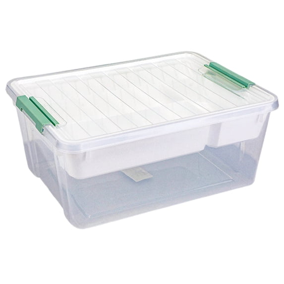 BMYJ Bins & Things Stackable Storage Container,Craft Storage/Craft Organizers and Bead Organizer Box/Art Supply for Organizing Bead, Sewing, Tool