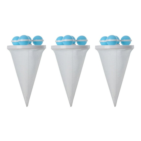 BMYJ Reusable Washing Machine Lint Catcher 3/6PC Options - Floating Mesh Filter Pet Hair Remover for Top/Front Load Washers Laundry Accessories with Storage Bag