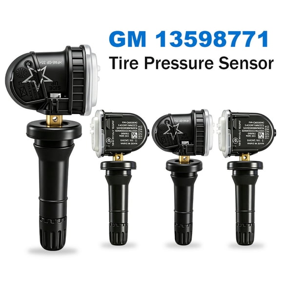 BMZONCC 13598771 315MHz Preprogrammed TPMS Sensor for 2009-2017 Chevy Traverse LT LTZ Replaces 13586335 13581558 4PCS