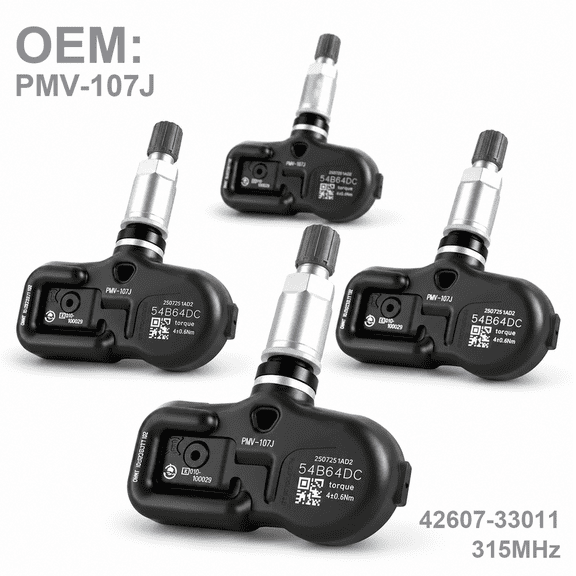 BMZONCC 42607-52020 TPMS Sensor for 2008-2016 Scion tC Tire Pressure Monitoring System Replaces 42607-33011 42607-33021 PMV-107J