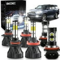 thumbnail image 1 of BMZONCC 9005 H11 LED Headlight H11 Fog Light Bulbs Combo for Toyota 4Runner 2010-2014 2015 2016 2017 2018 2019 2020, 1 of 12
