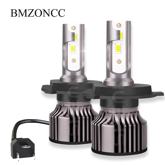 For 1997-1999 Toyota Camry High And Low Beam H4 LED Headlight Bulbs Plug Play 14000lm 6000k 2 Bulbs
