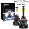 thumbnail image 1 of BMZONCC For DODGE Challenger 2015-20196000K LED 9012Headlight Bulbs Kit High/Low Beam, 1 of 10