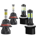 thumbnail image 1 of BMZONCC For Dodge Dakota 1998 1999 2000 Combo 9007 LED Headlight 880 Fog Light Bulbs Kit, 1 of 10