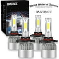 thumbnail image 1 of BMZONCC For Express 2500 3500 2013-2016 LED Headlight High Low Beam Bulbs Combo 9005 9006, 1 of 10