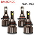thumbnail image 1 of BMZONCC For Toyota Highlander 2004-2007 9005 9006 LED Headlight Bulbs,High/Low Beam 50W 5000LM 6000K | 4 Bulbs, 1 of 13