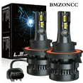 thumbnail image 1 of BMZONCC for 2008-2014 Dodge Challenger LED Headlight Bulbs 9008 H13 High Low Dual Beam Kit,6000K White, 1 of 15
