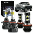 thumbnail image 1 of BMZONCC for 2014 2015 GMC Sierra 1500 LED Headlight High&Low + Fog Light Bulbs Kit 6000K 6pcs, 1 of 12