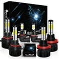 thumbnail image 1 of BMZONCC for Dodge Ram 1500 2500 3500 2009-2018 6000K White LED High/Low Beam Headlight Fog Light Bulbs, 1 of 16