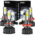 thumbnail image 1 of BMZONCC for  Ford F-150 2015-2020 6x 6000K LED Headlight + Fog Light Bulbs, 1 of 14