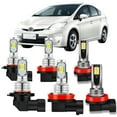 thumbnail image 1 of BMZONCC for Toyota Prius 2010-2015 Combo LED Headlight High/Low Kit+Fog Light 6000K, 1 of 14