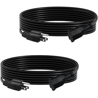 Hubbell HBLC40123TT Commercial Cord Reel w/ Triple Tap Outlet, 15A, 40ft  12/3-SJTW, Black