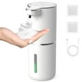 thumbnail image 1 of BN-LINK Automatic Foam Soap Dispenser, 380ML USB Rechargeable Touchless Dispenser Electric Wall Mounted 4 levels Adjustable Foam Soap Dispenser Pump for Bathroom Kitchen Dish Soap, 1 of 7