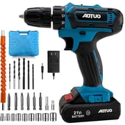 BN-LINK Cordless Drill Set, 21V Lithium Ion Power Drill with 1 Battery and Charger, Compact Driver/Drill Kit, Variable S