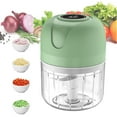 thumbnail image 1 of BN-LINK Electric Garlic Chopper, 250ML Mini Vegetable Chopper With USB Rechargeable, 304 Stainless Steel Blade, Portable Electric Mini Food Chopper for Garlic, Ginger, Onion, Chili, Vegetable, 1 of 7