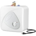 thumbnail image 1 of BN-LINK Electric Mini-Tank Water Heater - 2.7 Gallon Small Under Sink Instant Hot Water Heater, 120V 1440W Point of Use Compact Tank for Kitchen, Bathroom, Restaurant - Shelf, Wall, or Floor Mounted, 1 of 8