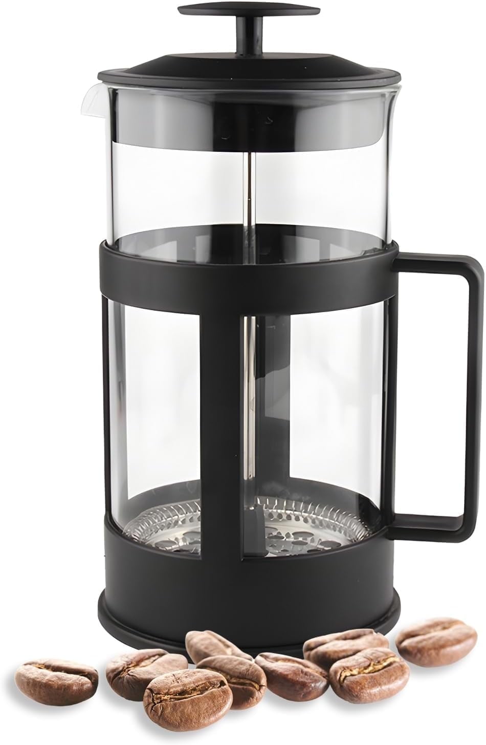 BN-LINK French Press Coffee Maker 34 Oz / 1000 ML, Heat Resistant French Press Tea Maker, Cold Brew Portable French Press, Travel Coffee Press, Tea Press for Loose Tea Gifts