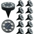 thumbnail image 1 of BN-LINK Solar Ground Lights, Waterproof Solar Garden Lights, Outdoor Garden Waterproof Lights, Landscape Lights for Outside Patio Pathway Yard Lawn Driveway Deck Step Walkway(12 Pack White Light), 1 of 8