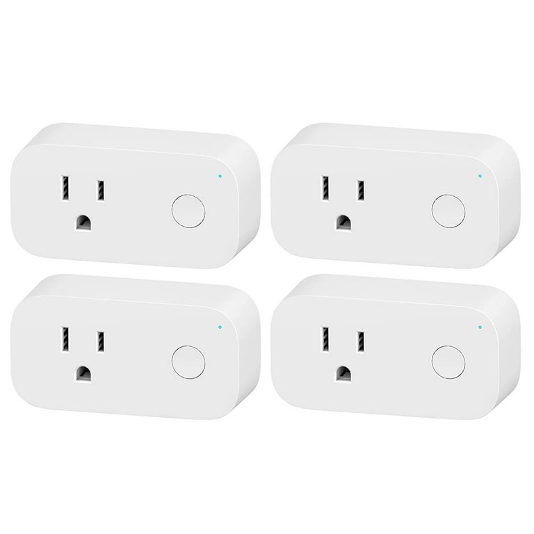 Smart WiFi Outlet Compatible with Alexa and Google Assistant 3-Pack BN - BN- LINK