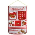 thumbnail image 1 of BN-WH022 Bear and Heart Red/Wall Hanging/ Wall Organizers / Wall Baskets / Hanging Baskets, 1 of 1