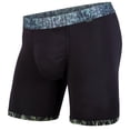 thumbnail image 1 of BN3TH Men's Classic Boxer Brief Underwear 3D Pouch Briefs MOBB (Black Bamboo, S), 1 of 3