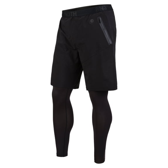 BN3TH Men's Pro 2N1 Full Length Pant (Small, Black)