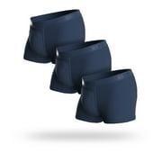 BN3TH Men's Trunk Underwear (3-Pack) (Navy, X-Small)