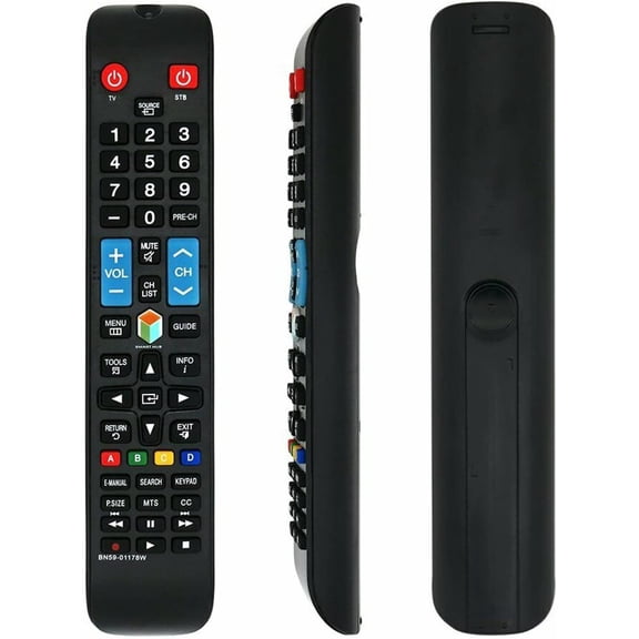 BN59-01178W Replacement Remote Control Commander fit for Samsung LCD LED Smart TV UN46H6201AFXZA UN46H6203AF