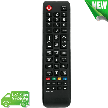 BN59-01199F Replacement Remote Control for Samsung TV UN32J5205AF UN50J5200AF