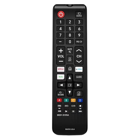 BN59-01385A Samsung TV Remote Control Replacement for Smart TV - Easy Setup, Universal Bluetooth/IR Voice Remote, No Solarcell - Works with Samsung QLED, Frame, Crystal UHD, 4K, & LED Smart TVs