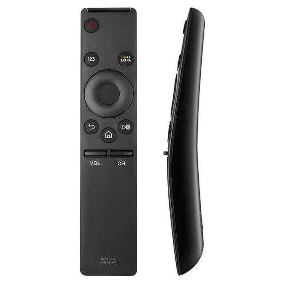 BN59-01385A Samsung TV Remote Control Replacement for Smart TV - Easy Setup, Universal Bluetooth/IR Voice Remote, No Solarcell - Works with Samsung QLED, Frame, Crystal UHD, 4K, & LED Smart TVs