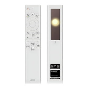 BN59-01391A Samsung TV Remote Control Replacement for Smart TV - Easy Setup, Universal Bluetooth/IR Voice Remote, Solarcell - Works with Samsung QLED, Frame, Crystal UHD, 4K, & LED Smart TVs, White