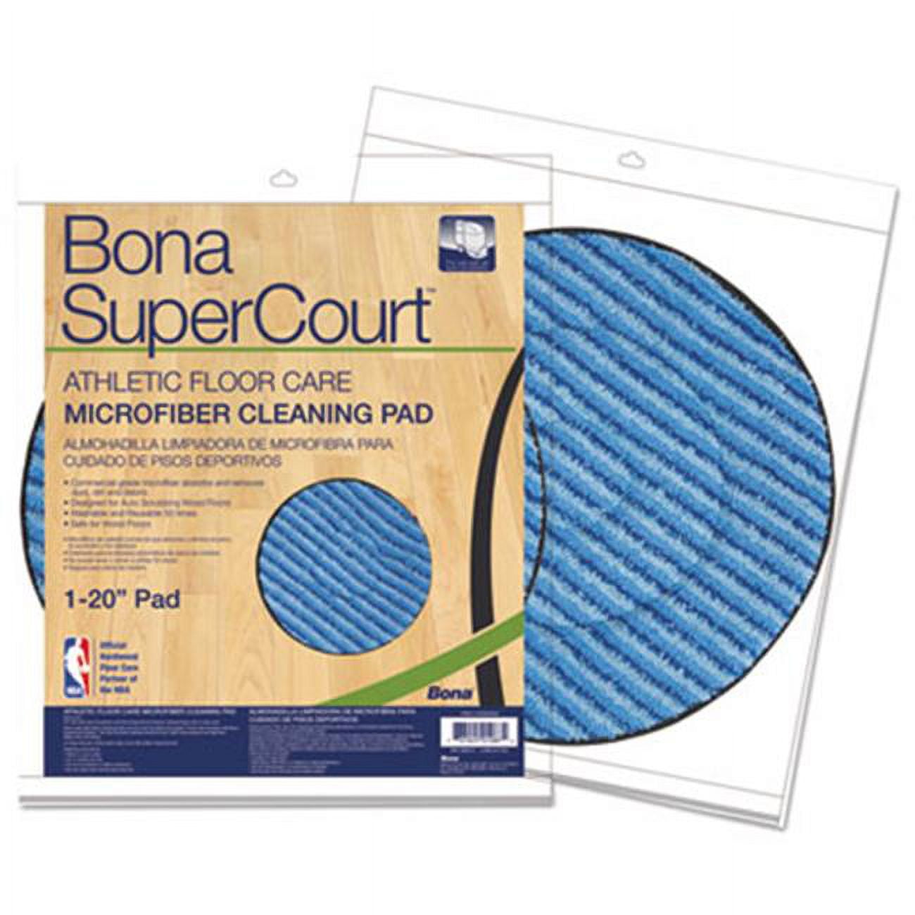 BNA AX0003502 20 in. SuperCourt Athletic Floor Care Microfiber